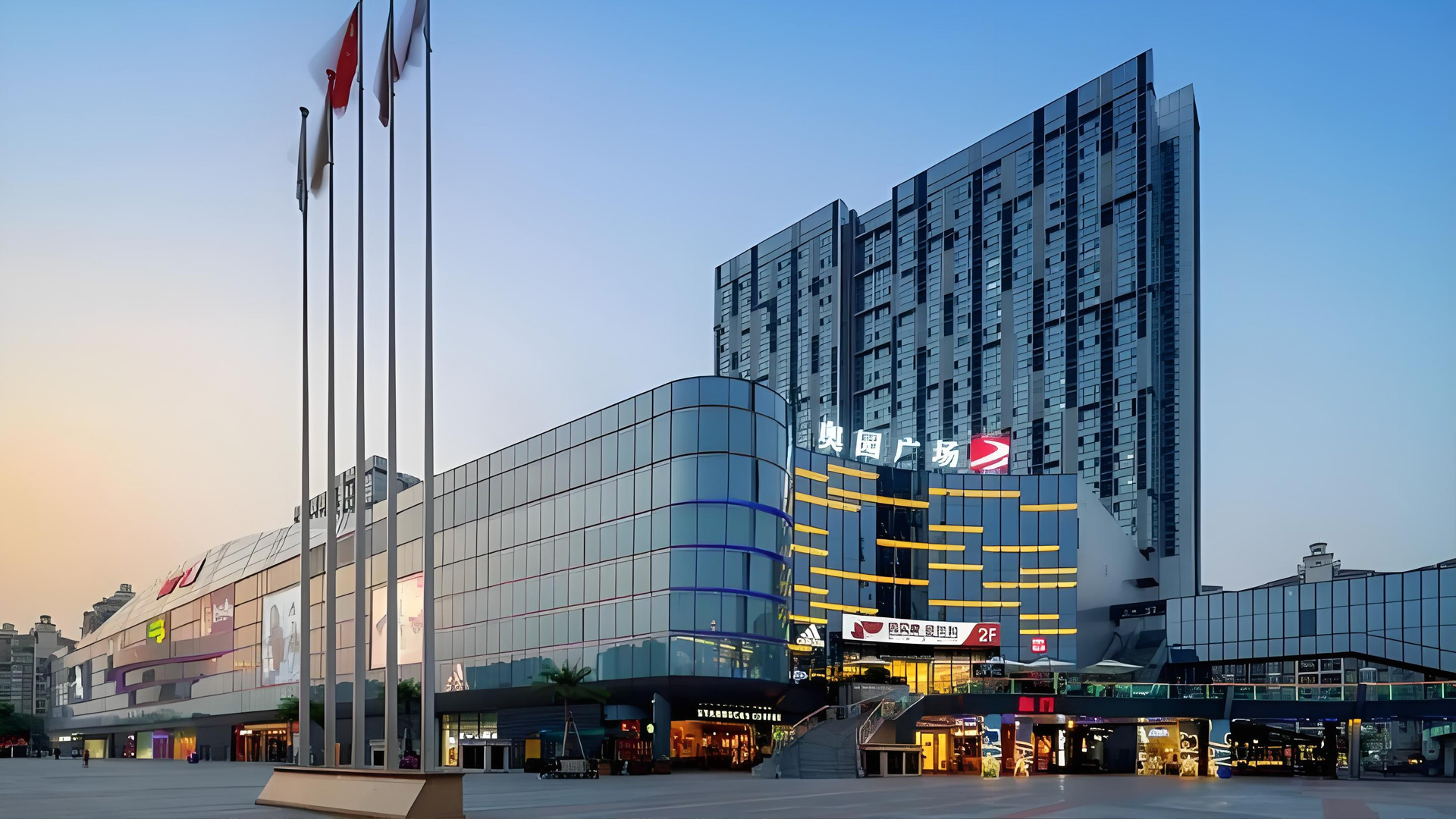 廣州番禺奧園廣場-項目現(xiàn)場圖片