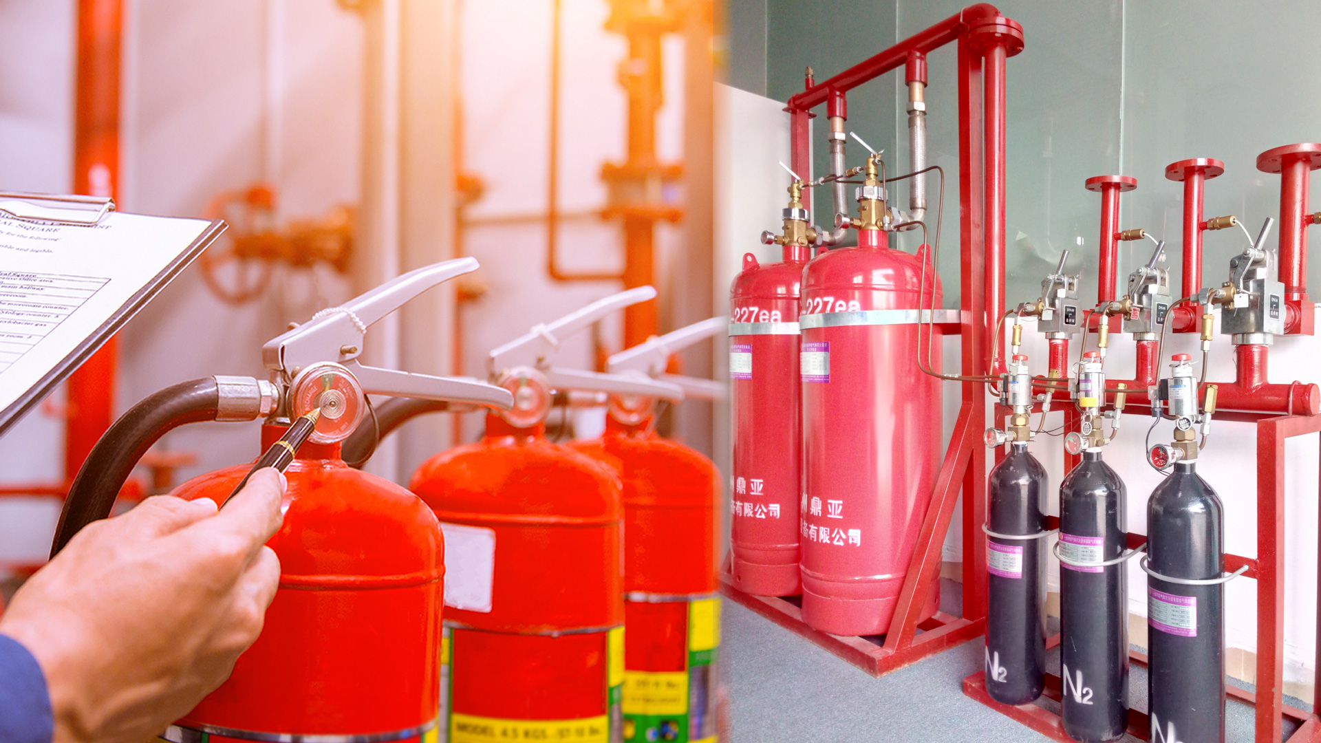 懸掛式七氟丙烷與超細(xì)干粉滅火裝置選擇指南 | 鼎亞消防新聞圖片
